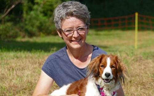 Tierernährungsberatung Kathrin Grunder mit Hund